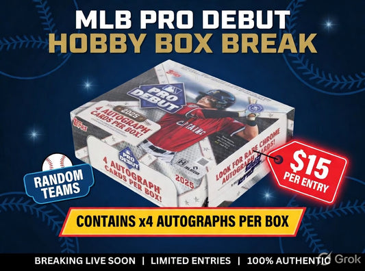 MLB PRO DEBUT HOBBY #12