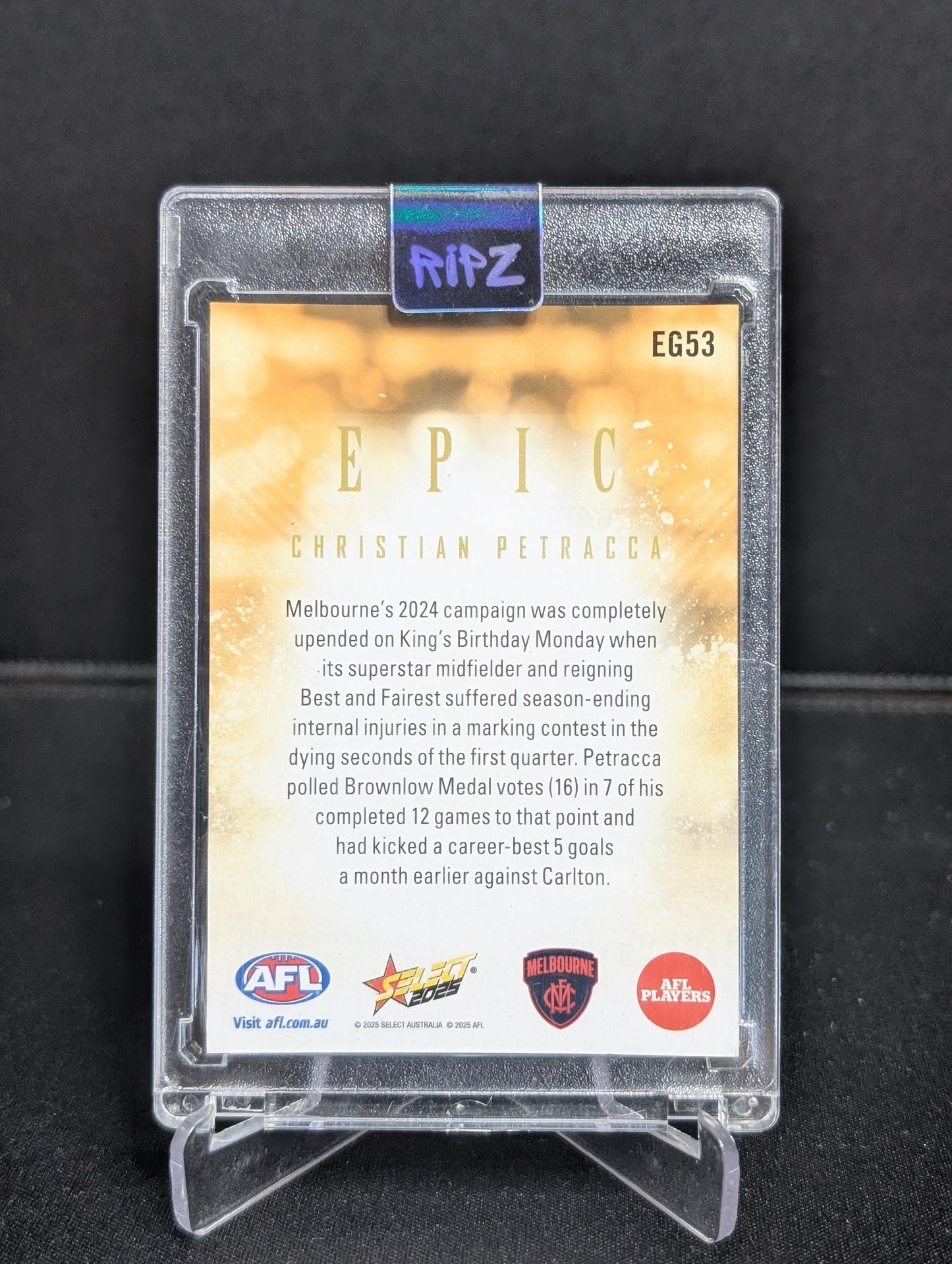 Christian Petracca EPIC (74/75)